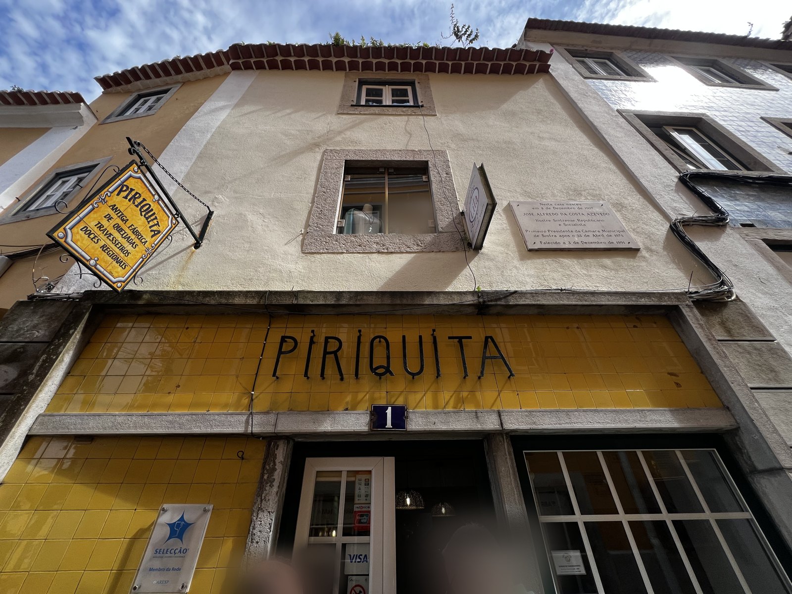 La pâtisserie Piriquita, dans le centre de Sintra