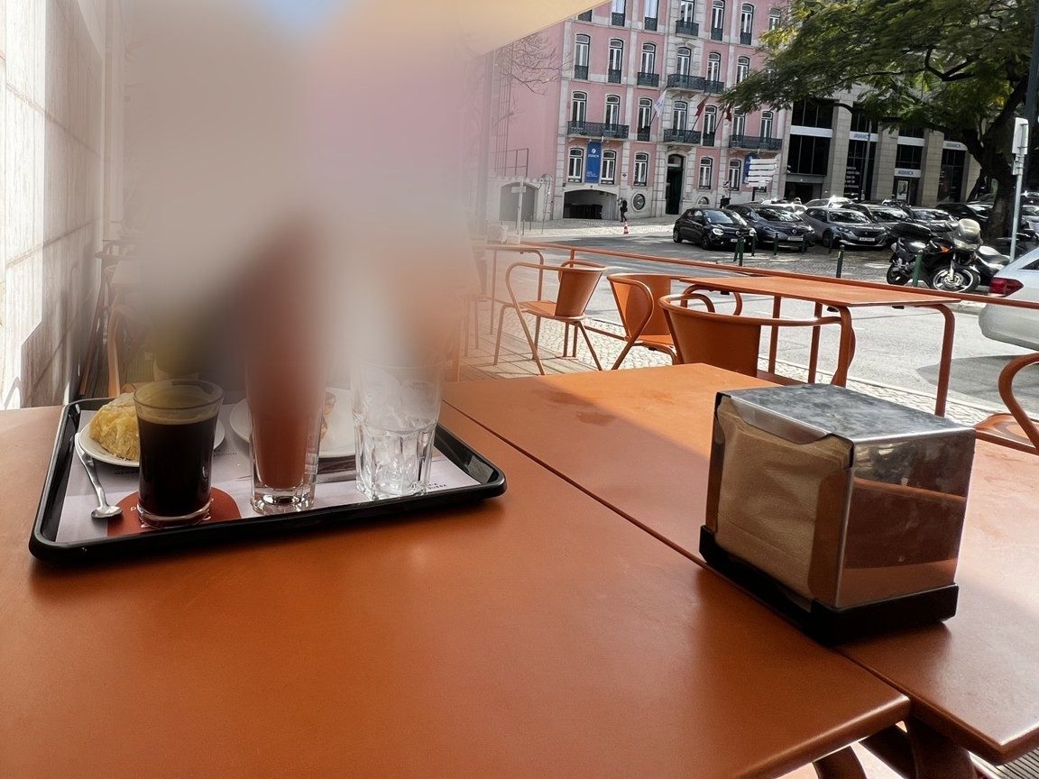 Pause au café du musée