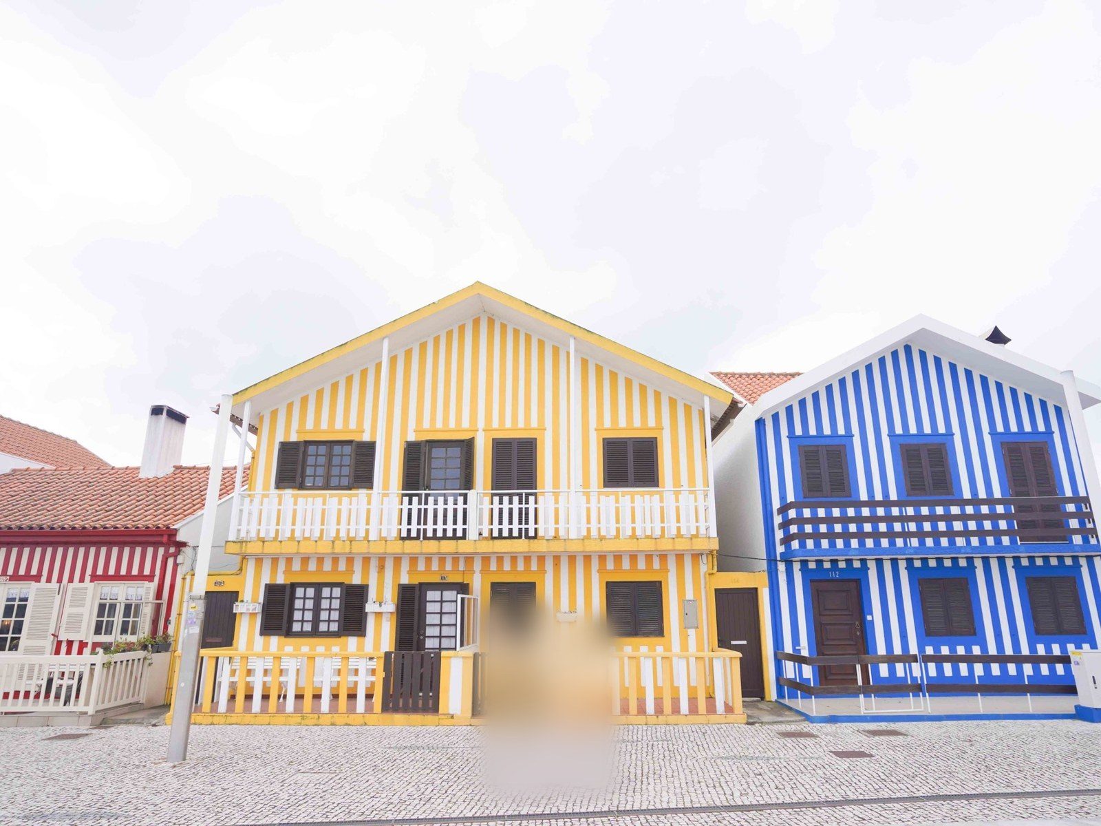 Les maisons rayées de Costa Nova