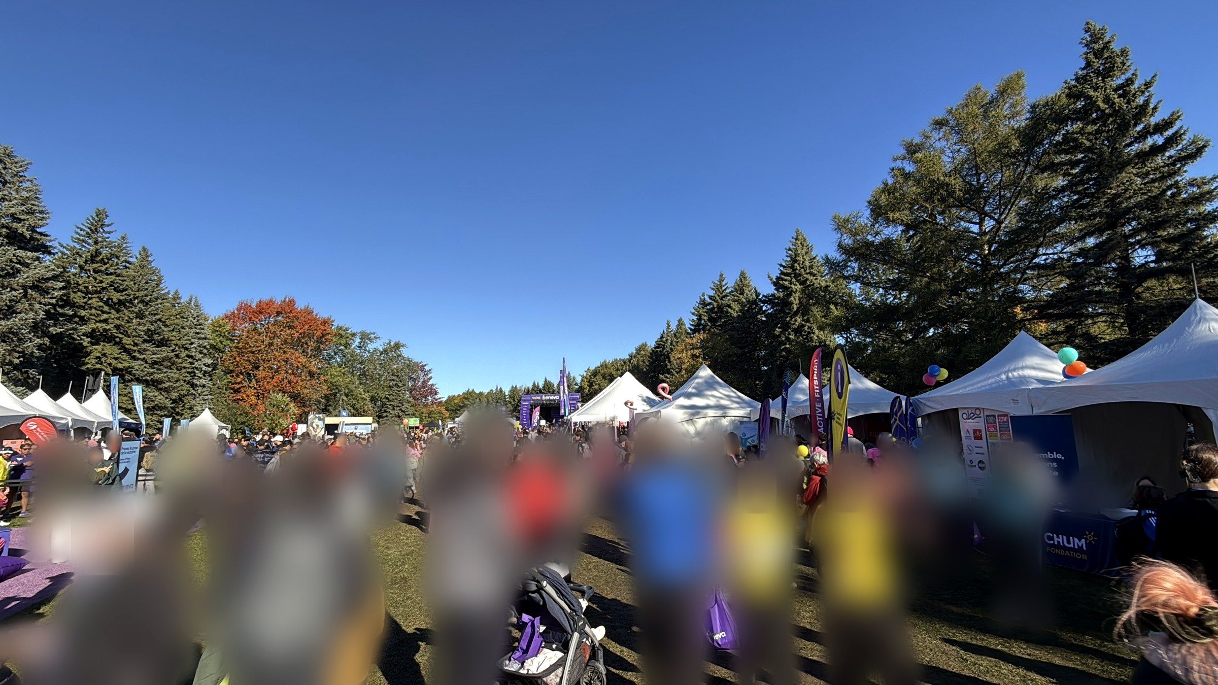 Le coin des stands de partenaires